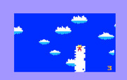 Ice Trek for Intellivision - Building a path of ice...