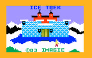 Ice Trek for Intellivision - Title screen.
