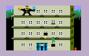 Beauty & the Beast for Intellivision - Climbing up at the start of round two...