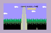 Beauty & the Beast for Intellivision - Game over.