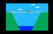 Tropical Trouble for Intellivision - The final scene takes place on this bridge.
