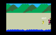 Tropical Trouble for Intellivision - Game start.