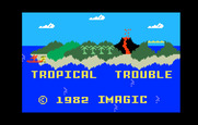 Tropical Trouble for Intellivision - Title screen.
