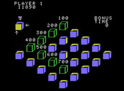 Q*bert's Qubes for ColecoVision - Earn bonus points on the bonus round.