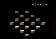 Q*bert's Qubes for Atari 2600 - Starting screen.