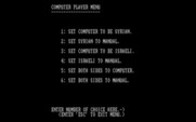Main Battle Tank: Middle East for IBM PC/Compatibles - You can set up the computer player options.