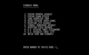 Main Battle Tank: Middle East for IBM PC/Compatibles - The scenario menu.