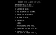 Main Battle Tank: Middle East for IBM PC/Compatibles - Game start; one of my units reports.