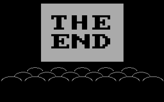 Signplay IBM PC/Compatibles Screenshot: The End!
