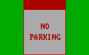 Signplay for IBM PC/Compatibles - Is this a 'No Parking' sign? Probably not...