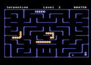 Serpentine for Atari 8-bit - Level 2 start.