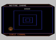 Timebound for Atari 8-bit - Caught a time event.