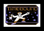 Timebound for Commodore 64 - Title screen.