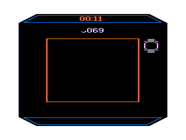 Timebound TRS-80 Color Computer Screenshot: Game start.