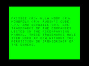 Timebound for TRS-80 Color Computer - Some additional trademarks...