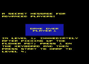 Bounty Bob Strikes Back! for Atari 5200 - Game over. Sometimes you get a hint...