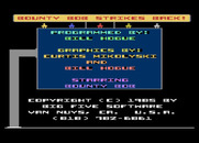 Bounty Bob Strikes Back! for Atari 5200 - Title screen.