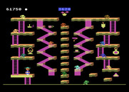 Bounty Bob Strikes Back! for Atari 5200 - Climbing ladders and jumping on platforms...