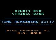 Bounty Bob Strikes Back! for Atari 8-bit - Loading screen (Cassette version).