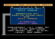 Bounty Bob Strikes Back! for Atari 8-bit - Title screen.