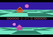 Ballblazer for Atari 5200 - Face to face with my opponent...
