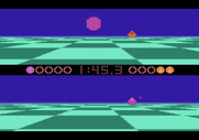 Ballblazer for Atari 5200 - The player on top has the ball...