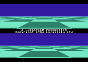 Ballblazer for Atari 5200 - Copyright information.