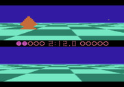 Ballblazer for Atari 5200 - Both players are chasing the ball...