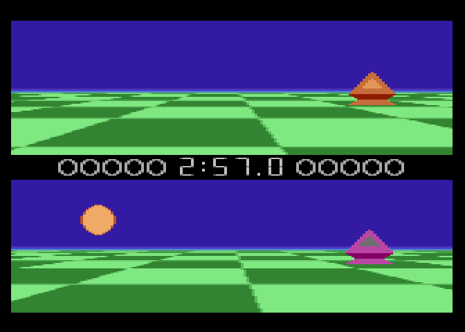 Ballblazer Atari 7800 Screenshot: Game start.