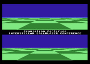 Ballblazer for Atari 7800 - Game demo mode.
