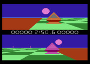 Ballblazer for Atari 7800 - Reached the edge of the field..