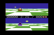 Ballblazer for Commodore 64 - Head to head against my opponent...