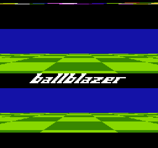 Ballblazer NES / Famicom Screenshot: Title screen.