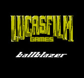 Ballblazer for NES / Famicom - Lucasfilm Games logo.