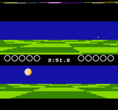 Ballblazer for NES / Famicom - Game start.