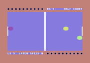 Retro-Ball for Commodore 64 - Game start.