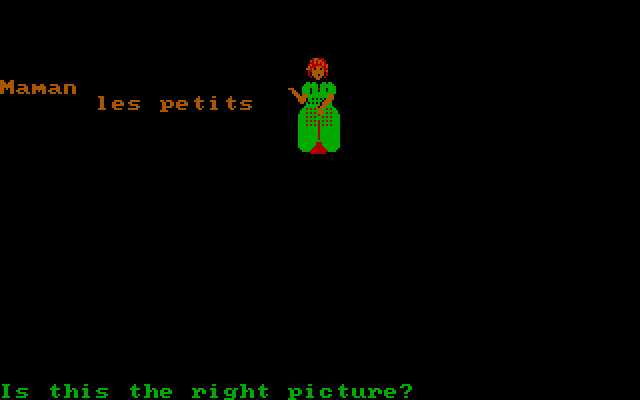 Joshua's Reading Machine: Children's Songs IBM PC/Compatibles Screenshot: Is this the right picture?