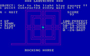 Labyrinth for IBM PC/Compatibles - Made it to the goal, my score is great!
