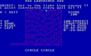 Labyrinth for IBM PC/Compatibles - Carefully navigating through circles...