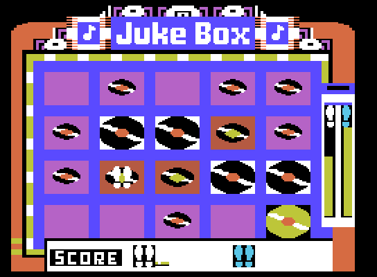 Jukebox ColecoVision Screenshot: Can you make any more gold records?