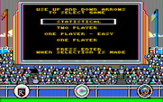 The World's Greatest Baseball Game (Enhanced Version) for IBM PC/Compatibles - Main menu.