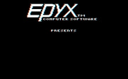 The World's Greatest Baseball Game (Enhanced Version) for IBM PC/Compatibles - Epyx logo screen.