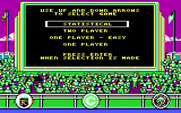 The World's Greatest Baseball Game (Enhanced Version) for IBM PC/Compatibles - The main menu.