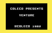 Venture for Intellivision - Title screen.