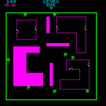 Venture for Arcade - After you acquire a treasure, that room is shown with a solid color.