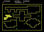 Venture for ColecoVision - Don't let the green creatures catch you when navigating to a room...