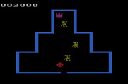 Venture for Atari 2600 - Can you get out safely with the crown?