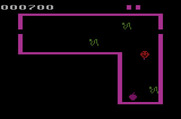Venture for Atari 2600 - Snakes guard this treasure.