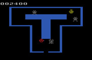 Venture for Atari 2600 - When opponents are shot they will take a few seconds to disappear...