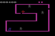 Venture for Atari 2600 - Collect the treasure, then get out of here quickly!
